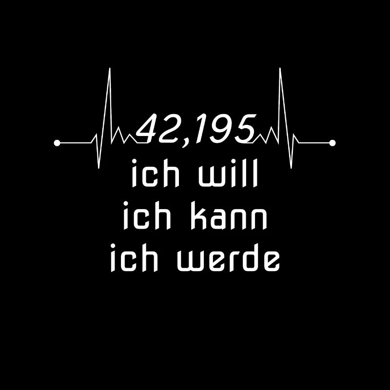 Marathon Herzschlag - ich will ich kann ich werde