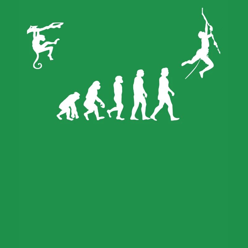 Evolution des Kletterns, Bouldern, Bergsteigen