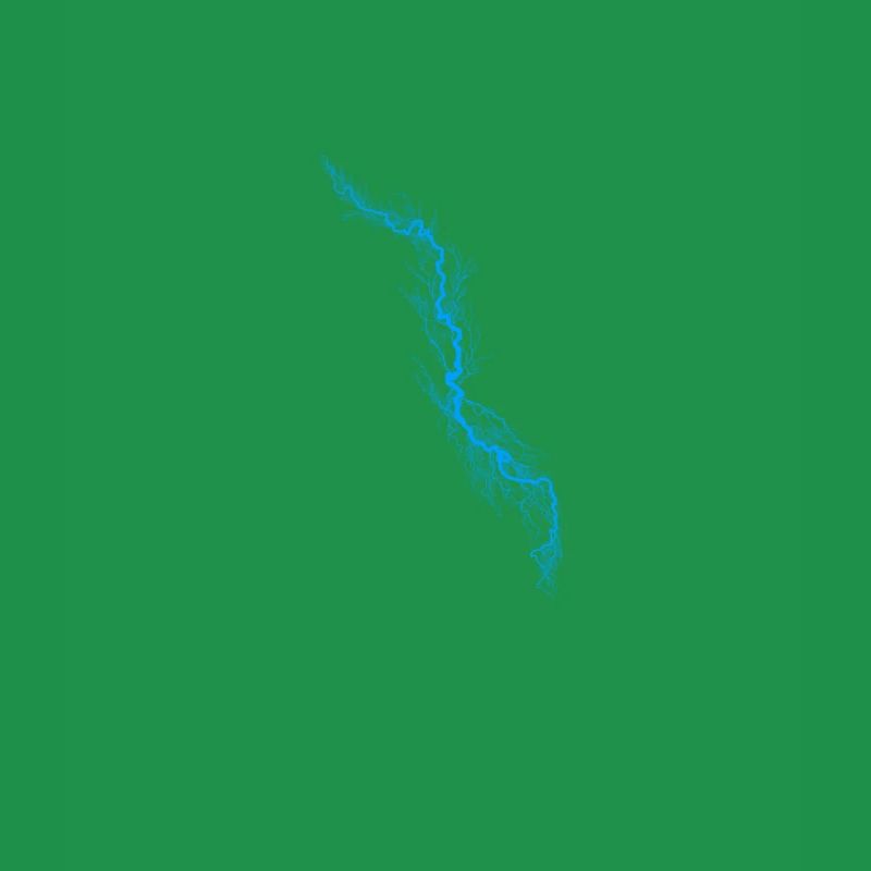 Blue Lightning Personalizable Thunderstorm Current
