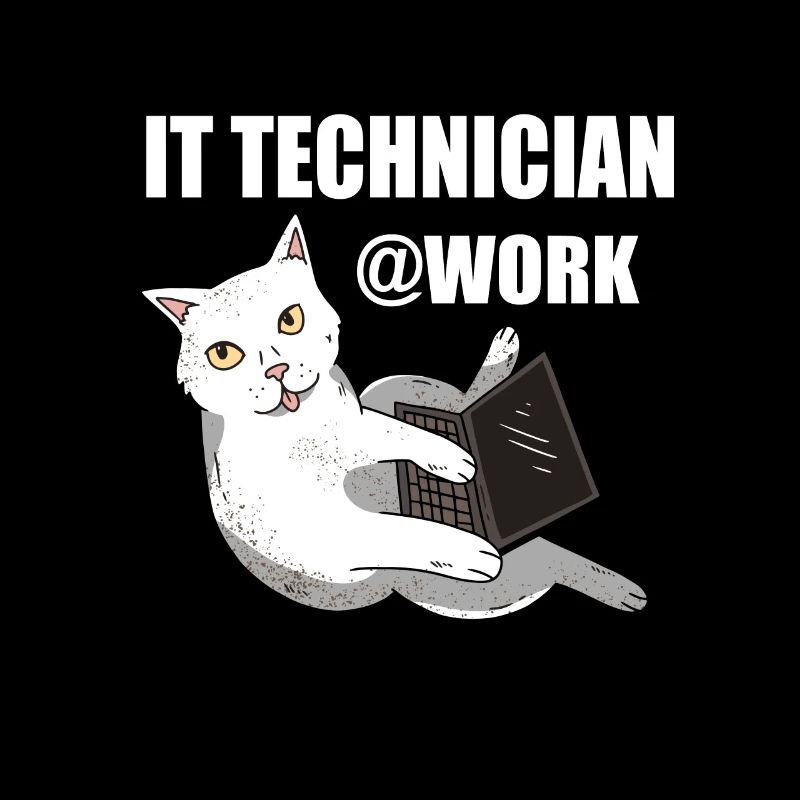 IT Technician Cat Programmer Techie