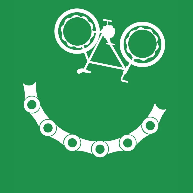 Image drôle Avec le visage de vélo