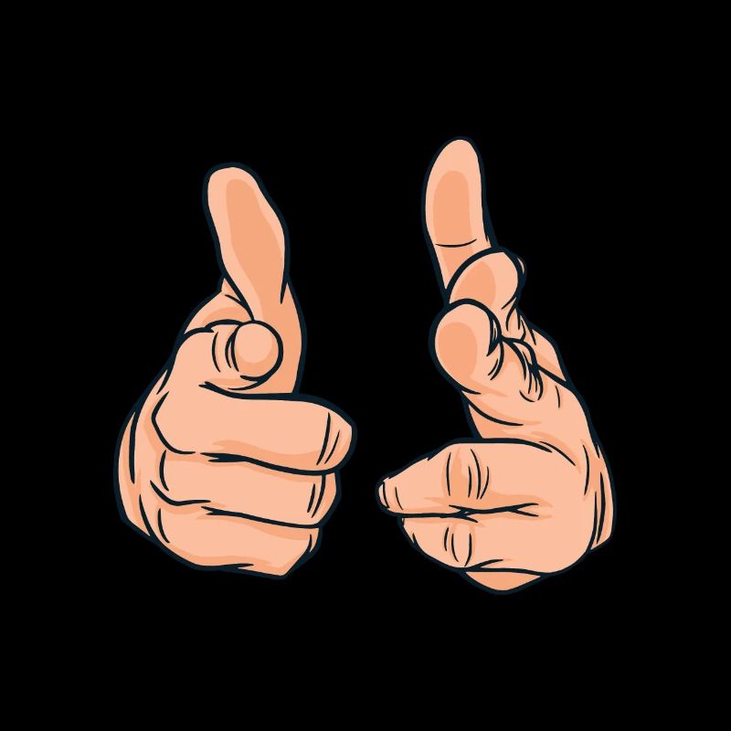 Hands Pointing fingers at you Finger pointing