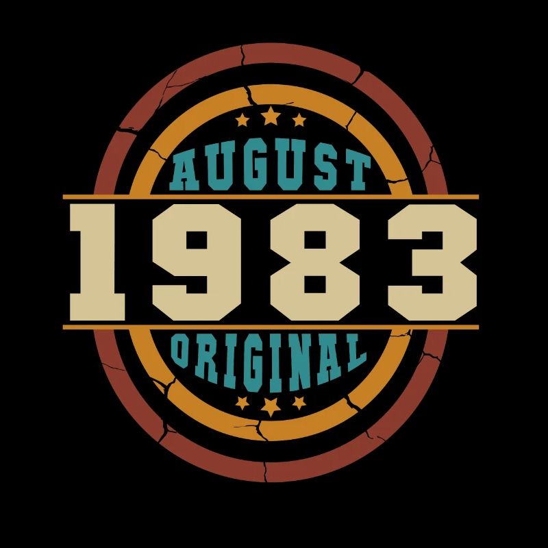 Vintage 1983 August