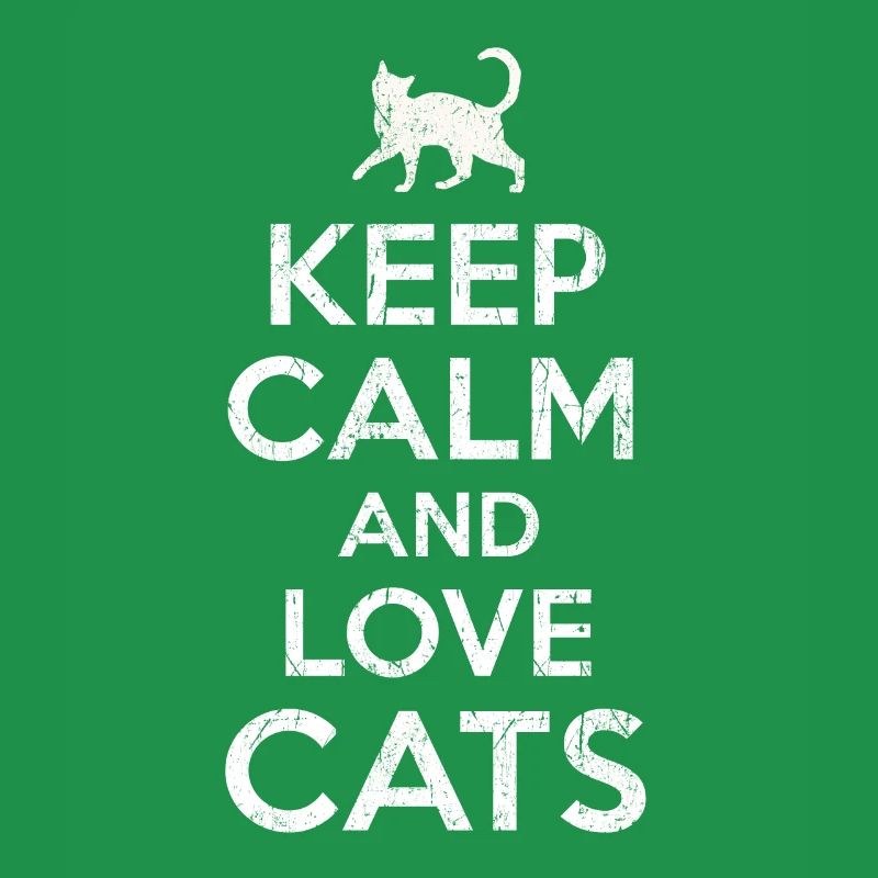 Keep calm Katze