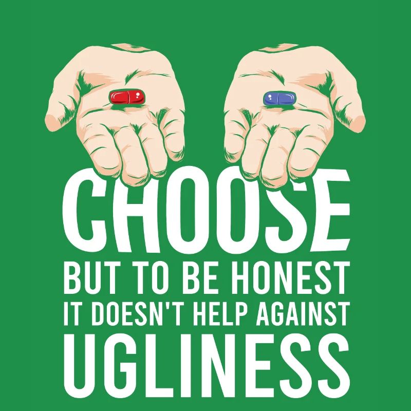 red pill blue pill saying gift