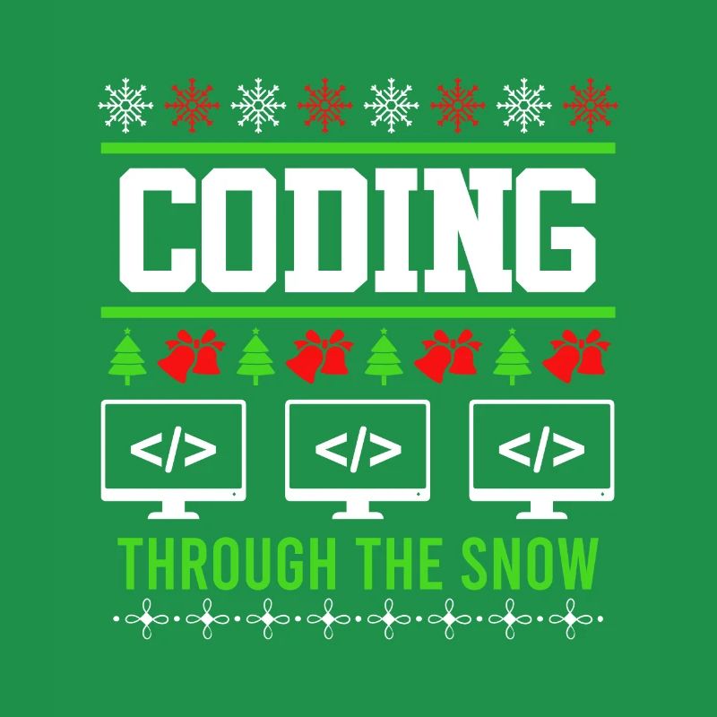 Programmeur Noël Ugly Christmas Coding