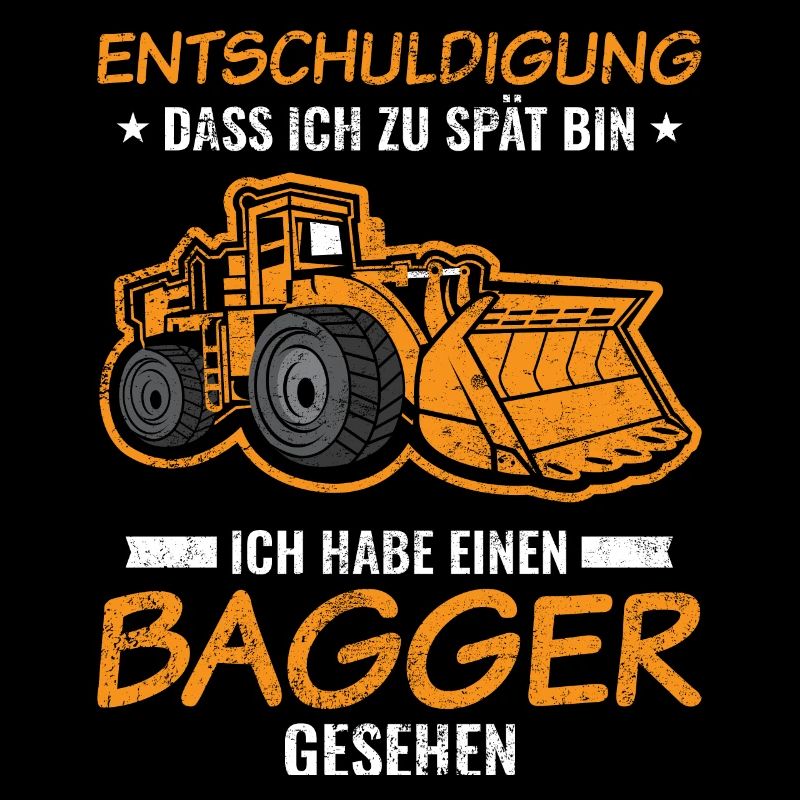 Bagger | Kinder Sprüche Geschenkideen