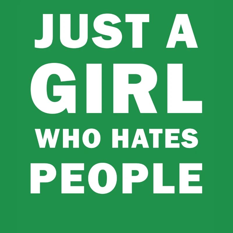 I hate people