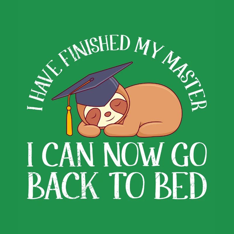 Master 2022 made sloth off to bed