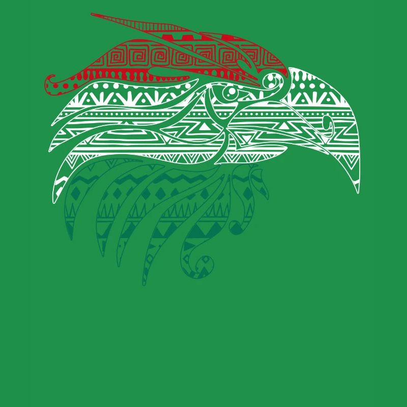 Aigle mexicain de style aztèque,