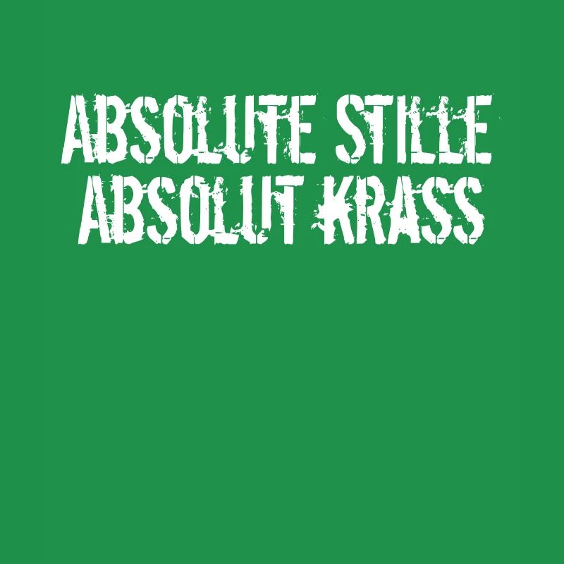 absolute Stille absolut Krass Geschenk