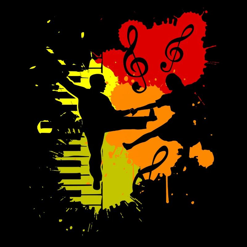 Boogie Woogie Swing Dancer Boogie-Woogie