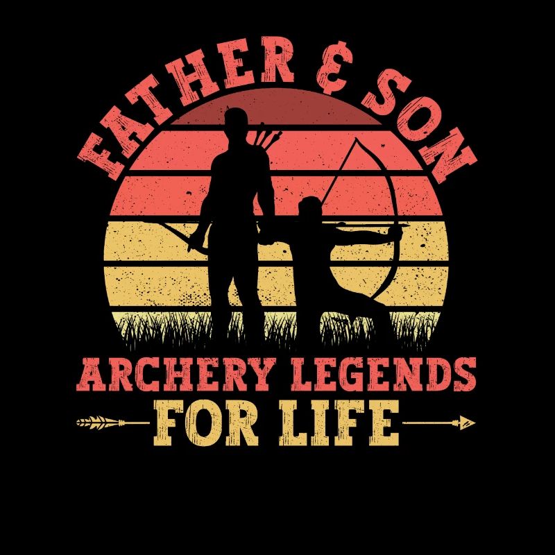 Vater & Sohn - Bogenschießen Legends For Life