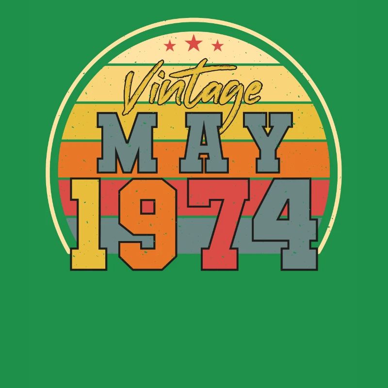 Birthday greeting 1974 May