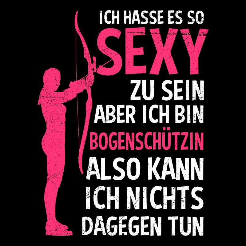 Sexy Bogenschützin Bogenschießen Damen