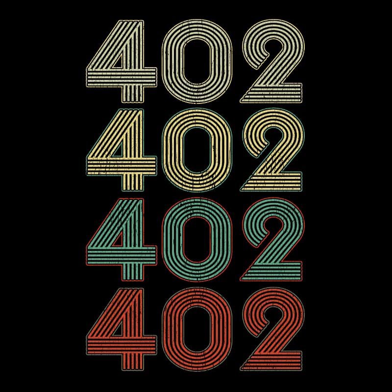 Retro America State Flag Area Code Nebraska