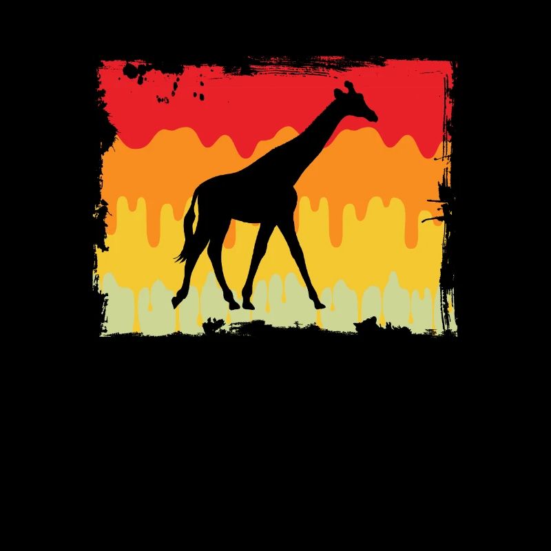 Giraffe Retro