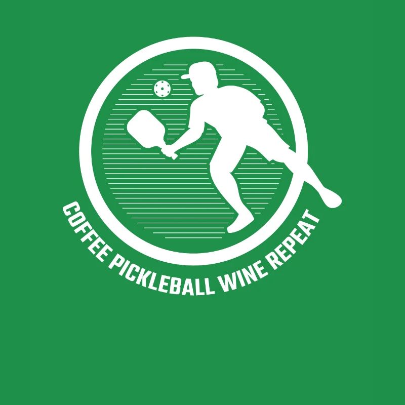 Coffee Pickleball Wine Repeat