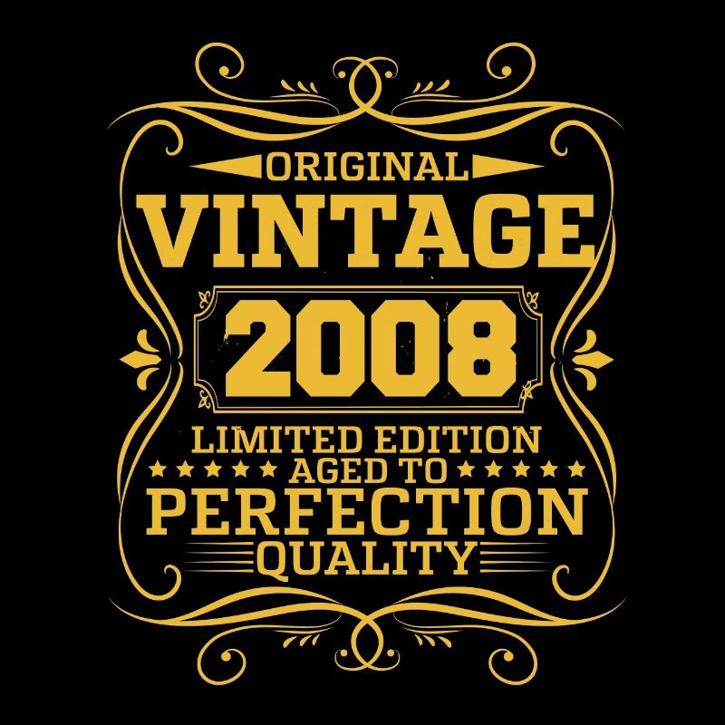 Vintage 2008 Édition Limitée Originale