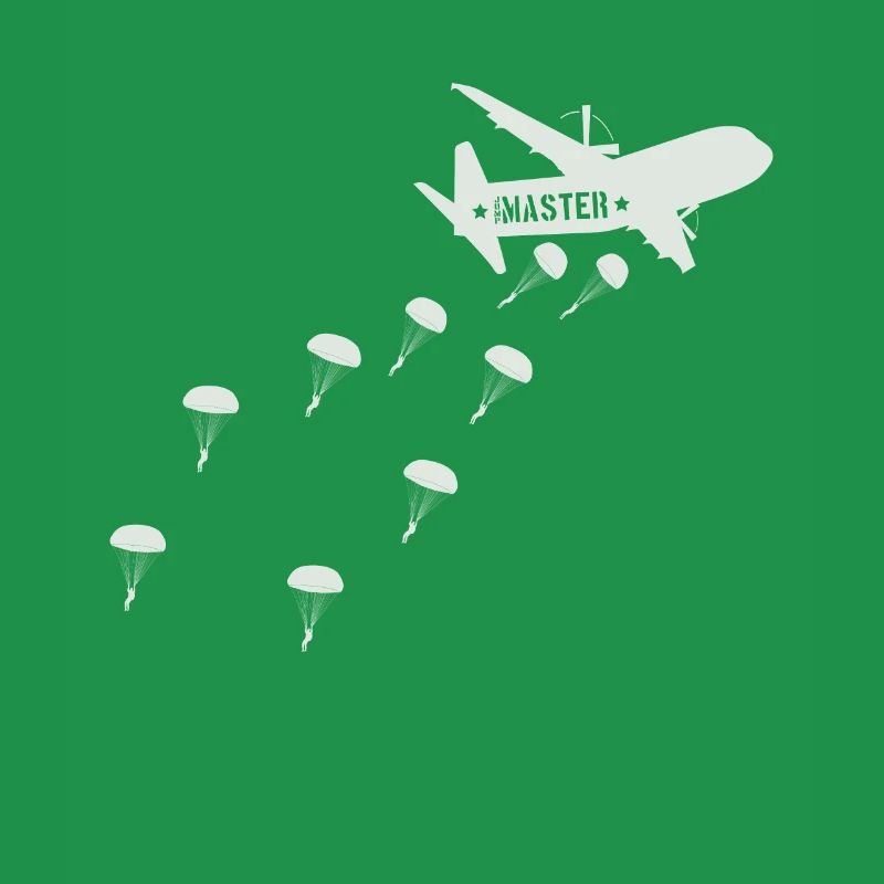 Fallschirmjäger Jumpmaster Flugzeug Absprung