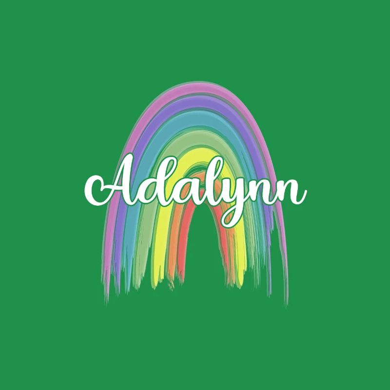 ANDREA Rainbow Cursive