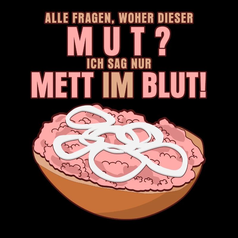 Mettbrötchen Mettfleisch Hack Mett