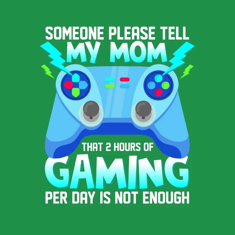 S’il vous plaît dites à ma mère que 2 heures de jeu ne suffisent pas