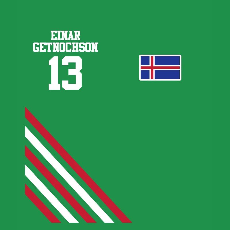 Sauftrikot Island Einar Getnochson