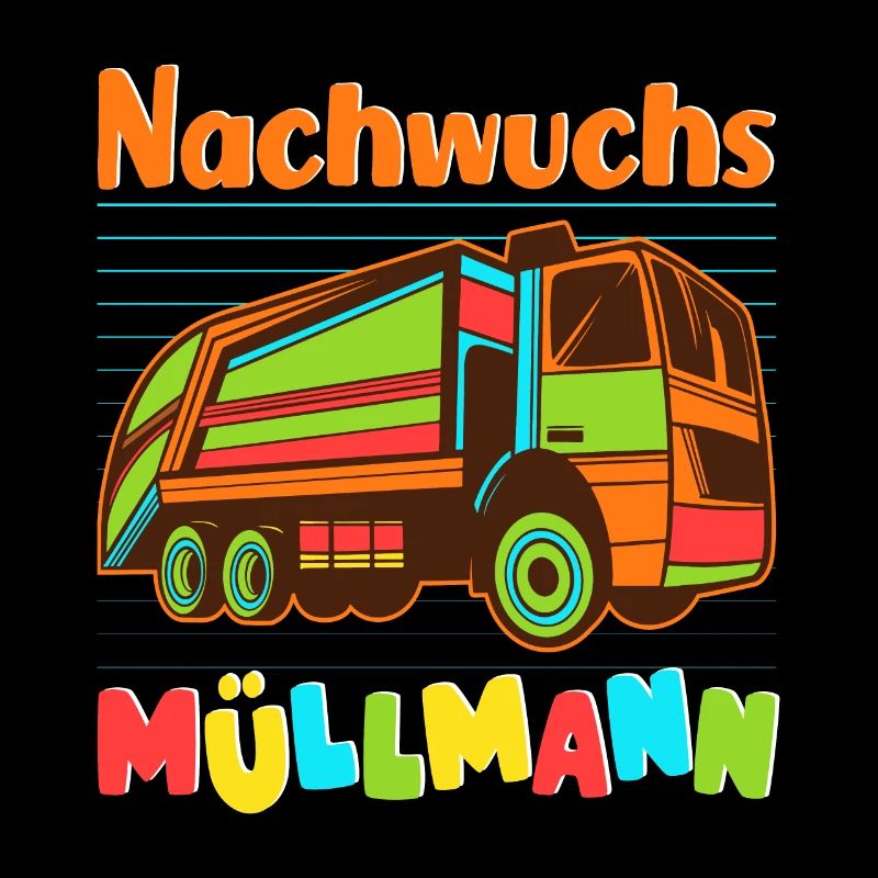 Nachwuchs Müllmann Müllauto Müllabfuhr