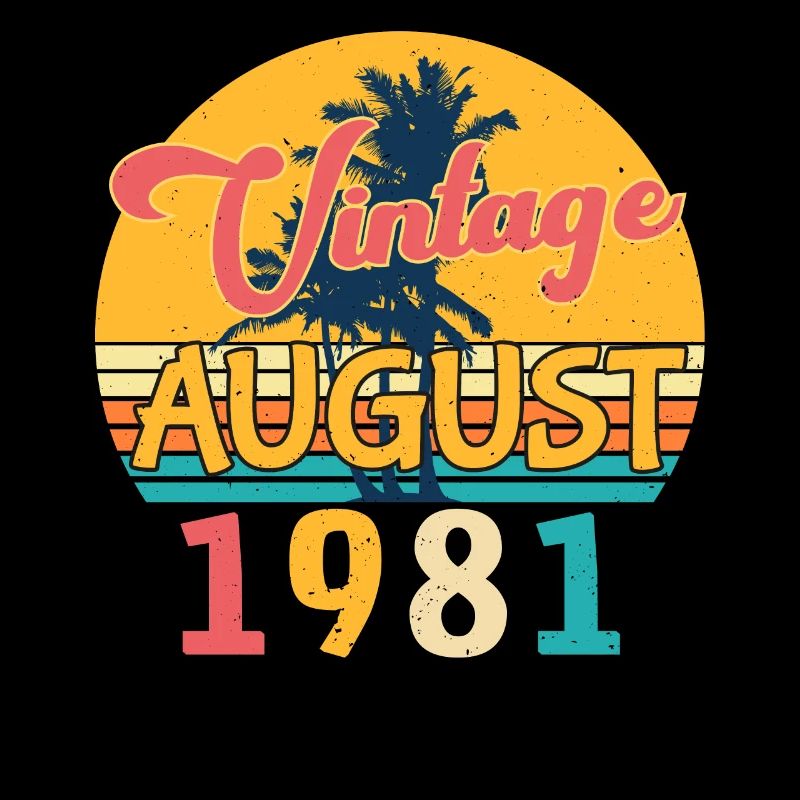 1981 août rétro