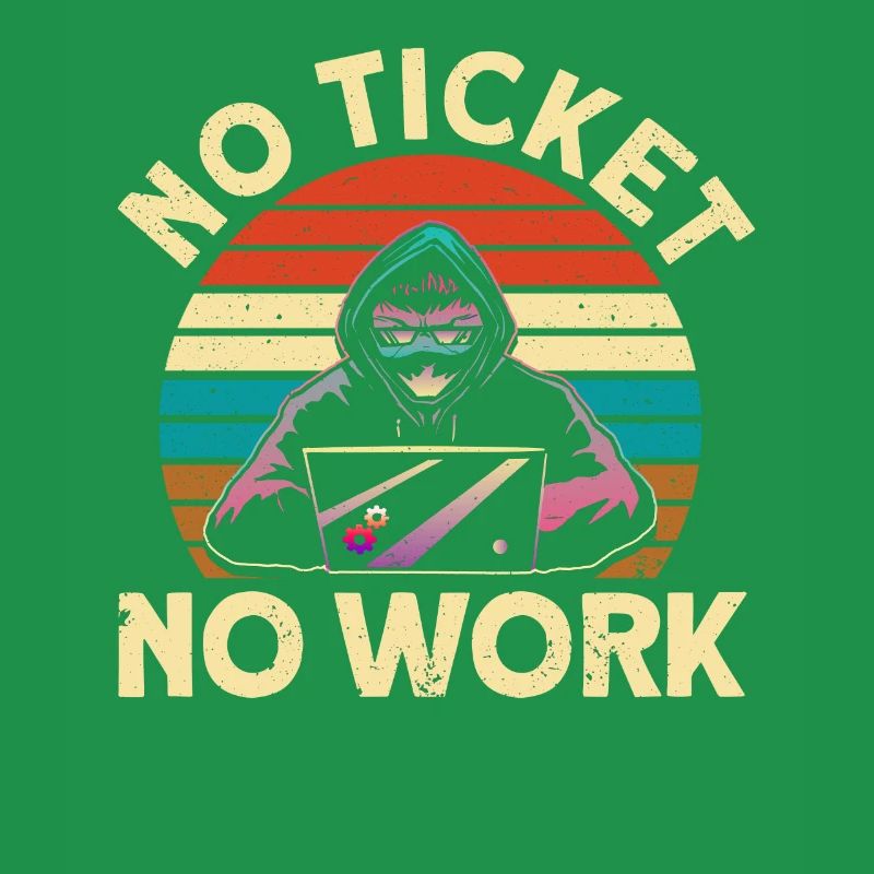 Pas de ticket, pas d’administrateur système de travail