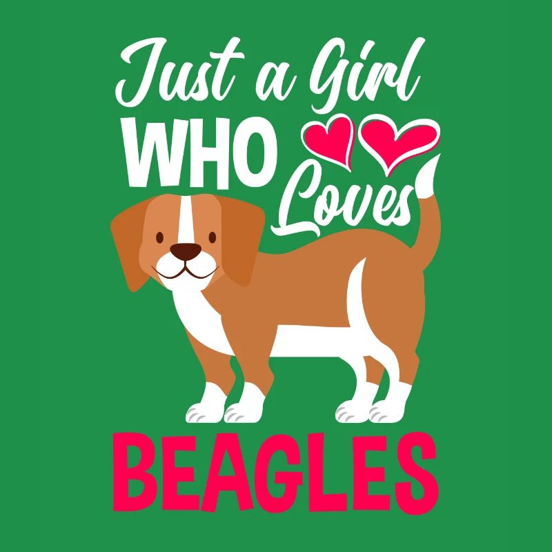 Lustiges Beagle Geschenk Beagle Mädchen