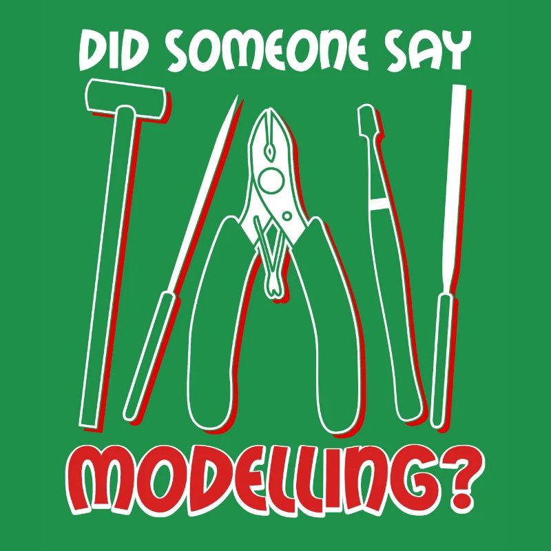 Modellbau Tabletop Witz Modellbauer