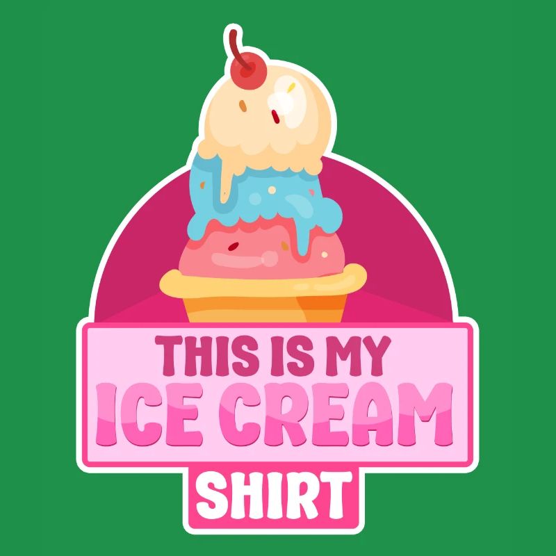 Cornet de crème glacée C’est ma glace