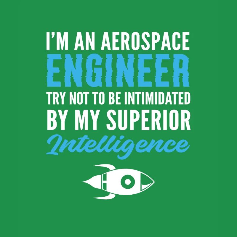 Superior Intelligence Rocket Engineer Gift