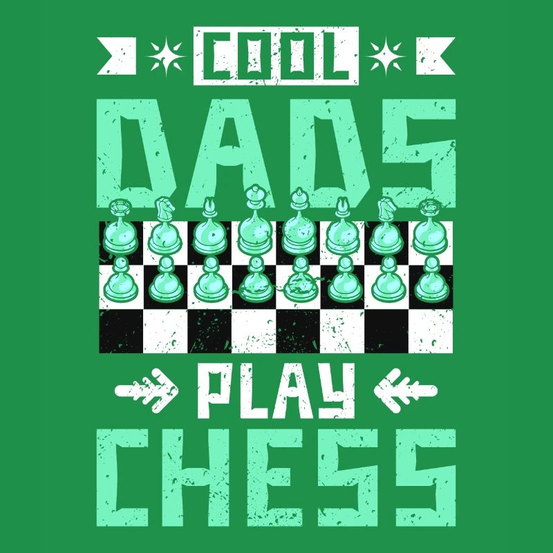 cool dads play chess