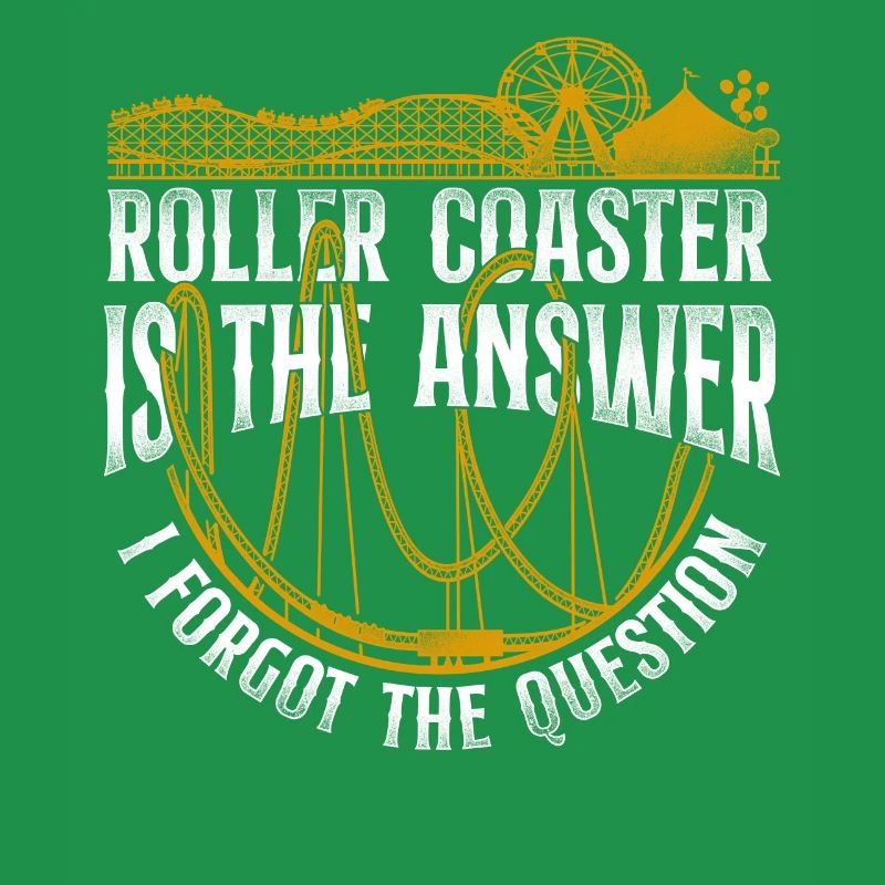 Roller Coaster Vintage Roller