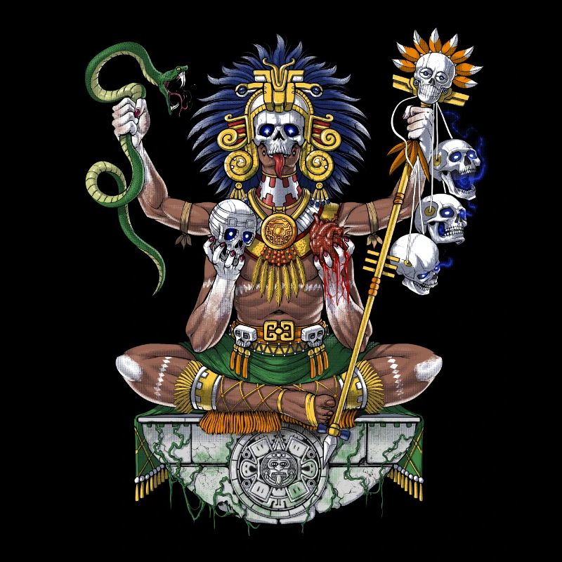 Aztekischer Kriegerschamane