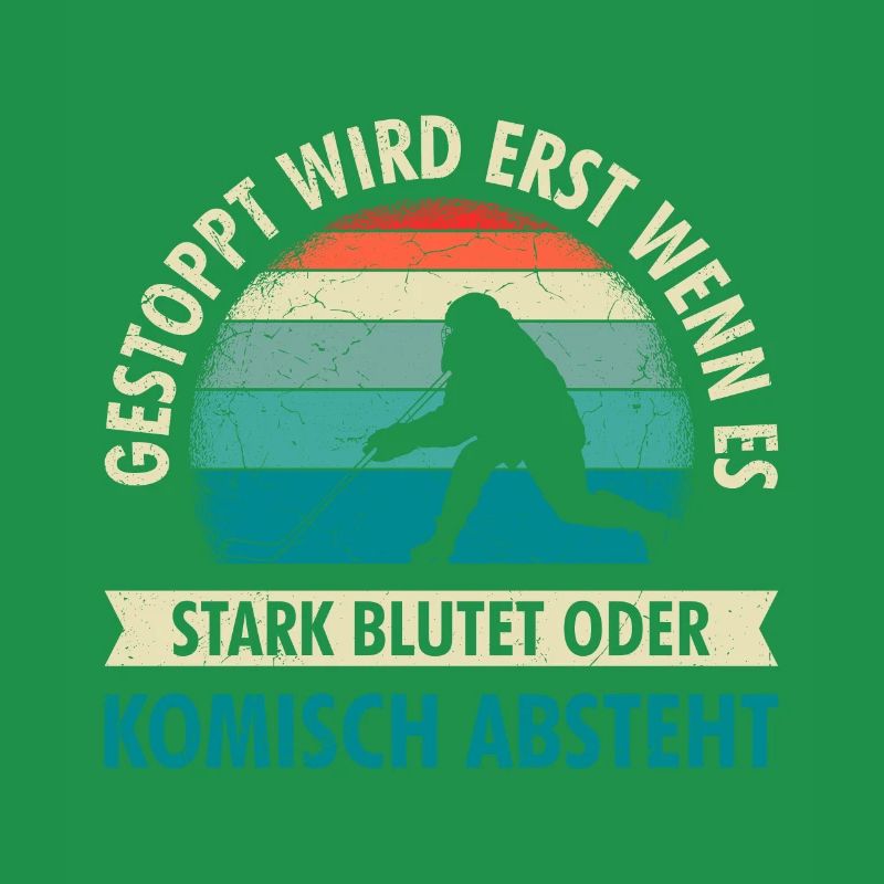 Eishockey gestoppt wird erst wenn es blutet
