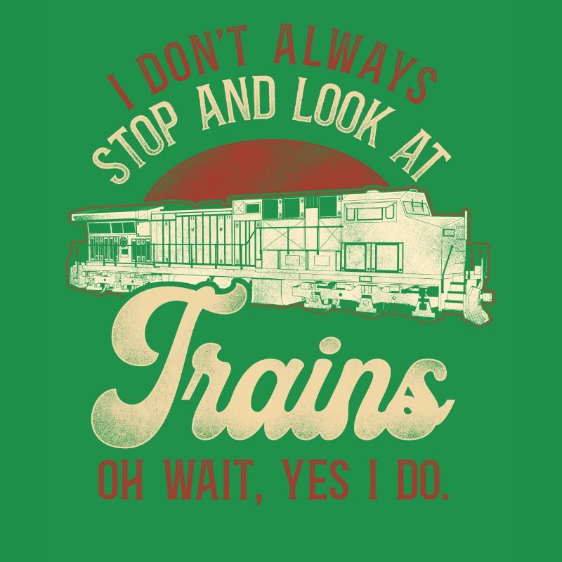 Freight Diesel Train Driver