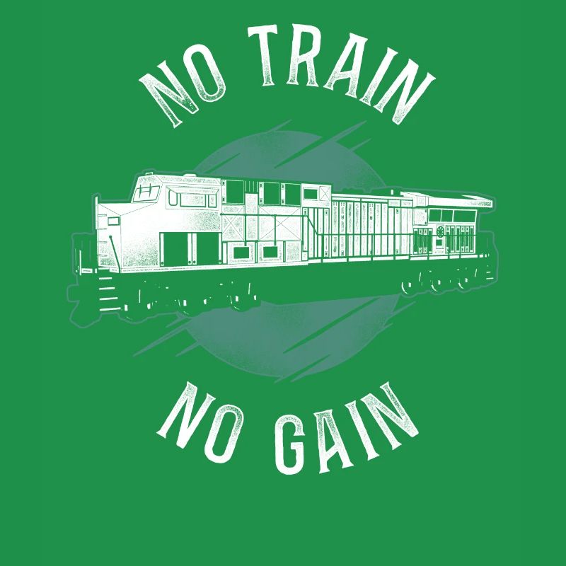 Freight Diesel Train Driver
