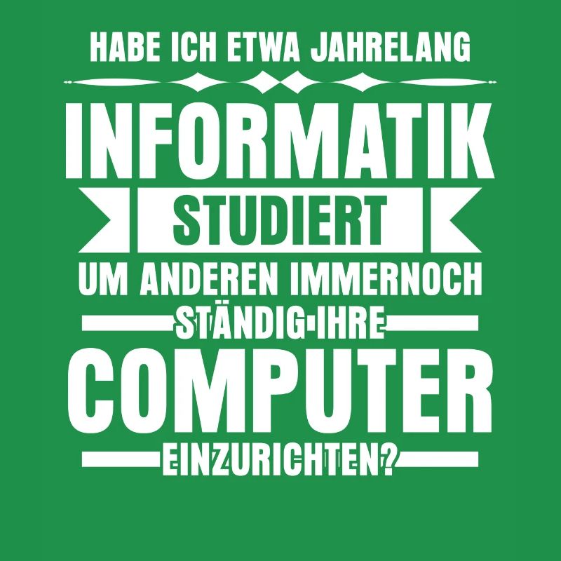 Informatik Vintage Computer Admin Nerd