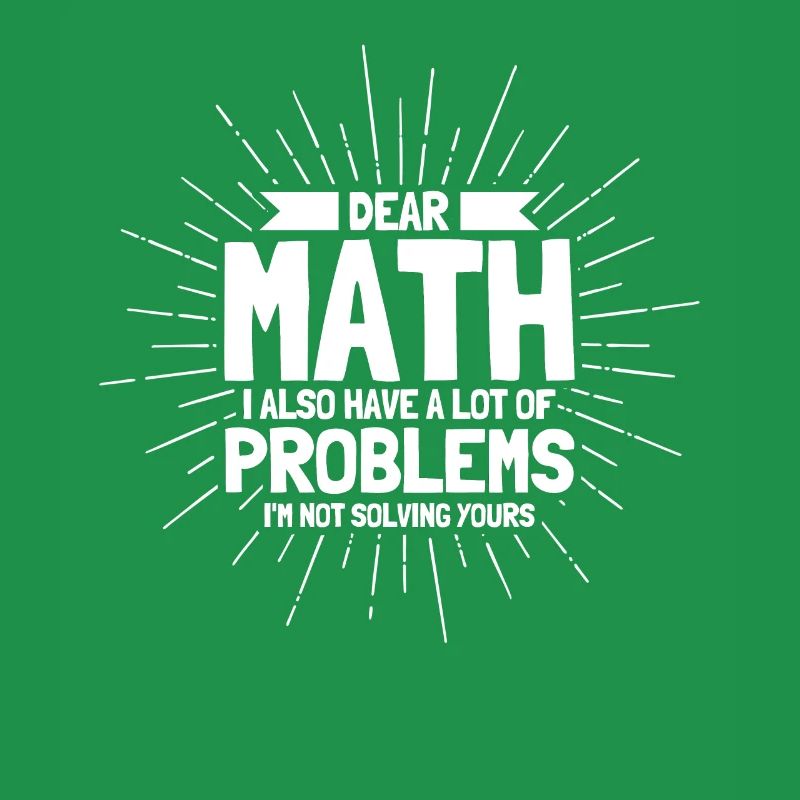 Math Mathématiques Sciences Math Cadeau