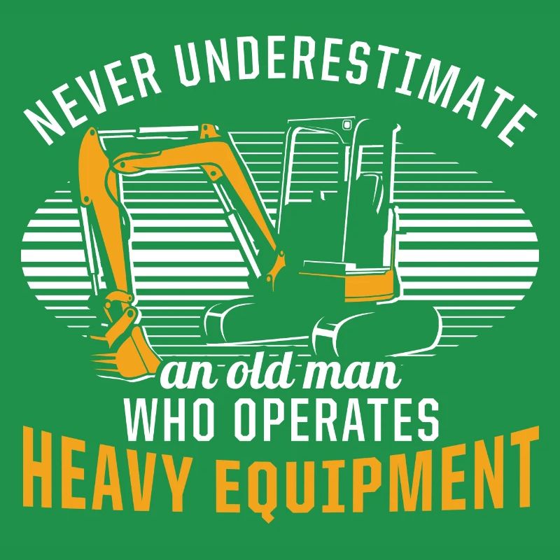 Construction machinery operator Excavator driver Excavator driver Construction workers