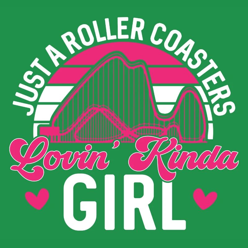 Achterbahn Rollercoaster Freizeitpark