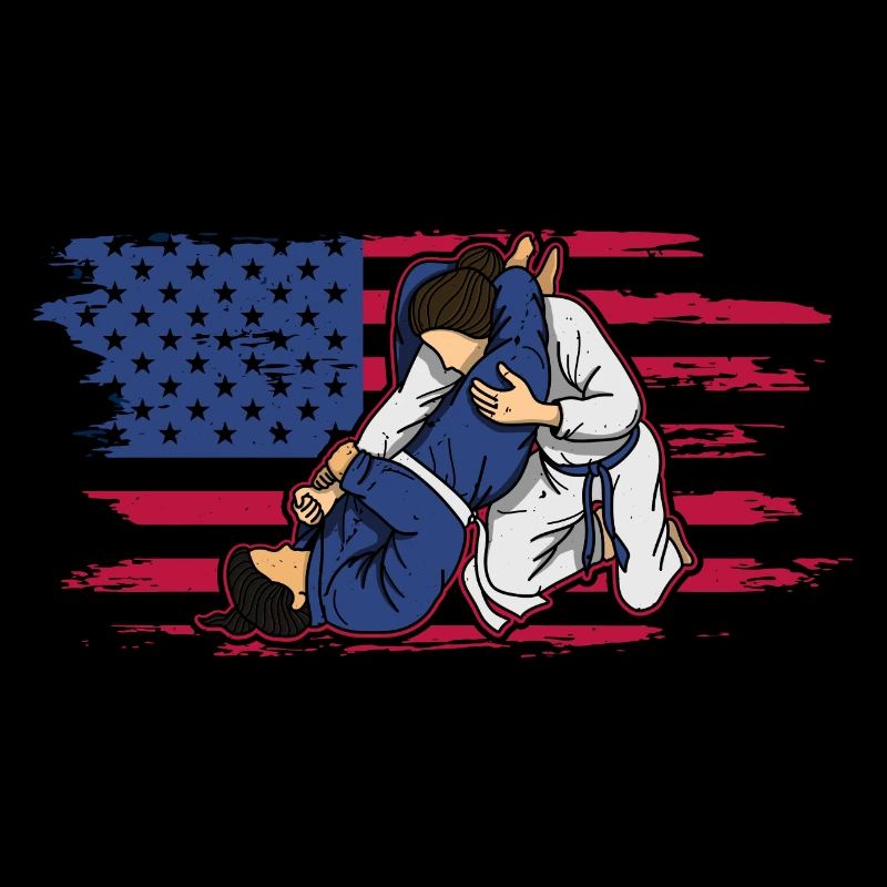 BJJ Mädchen Kampfsport Jiu Jitsu Kampfsport