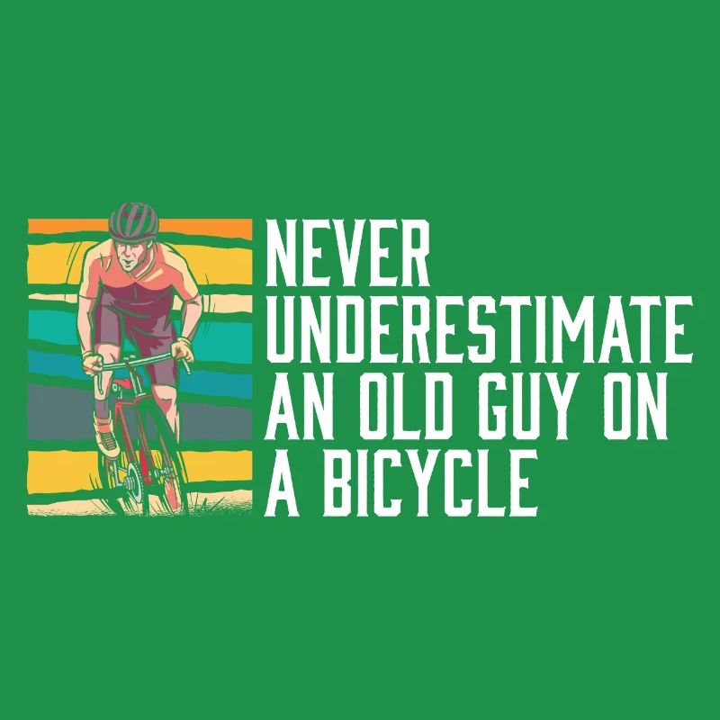 Never Underestimate An Old Guy on a Bicycle