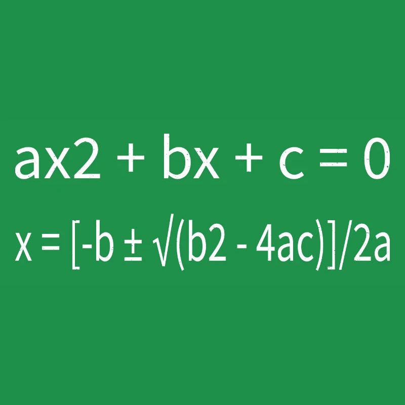 Quadratic Formula For Math Class 11