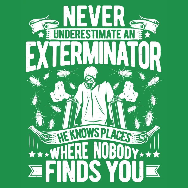 Schädlingsbekämpfer Kammerjäger Exterminator