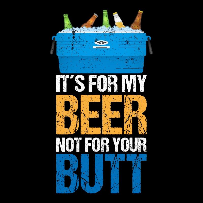 Bier Camping Spruch